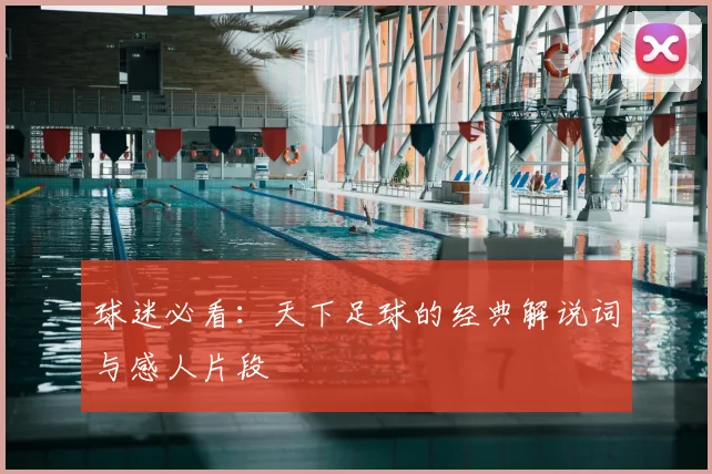 球迷必看：天下足球的经典解说词与感人片段